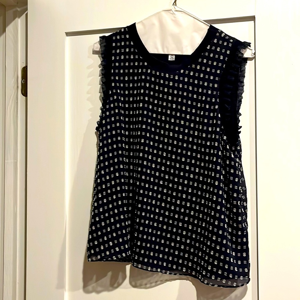 Navy Current Air Top